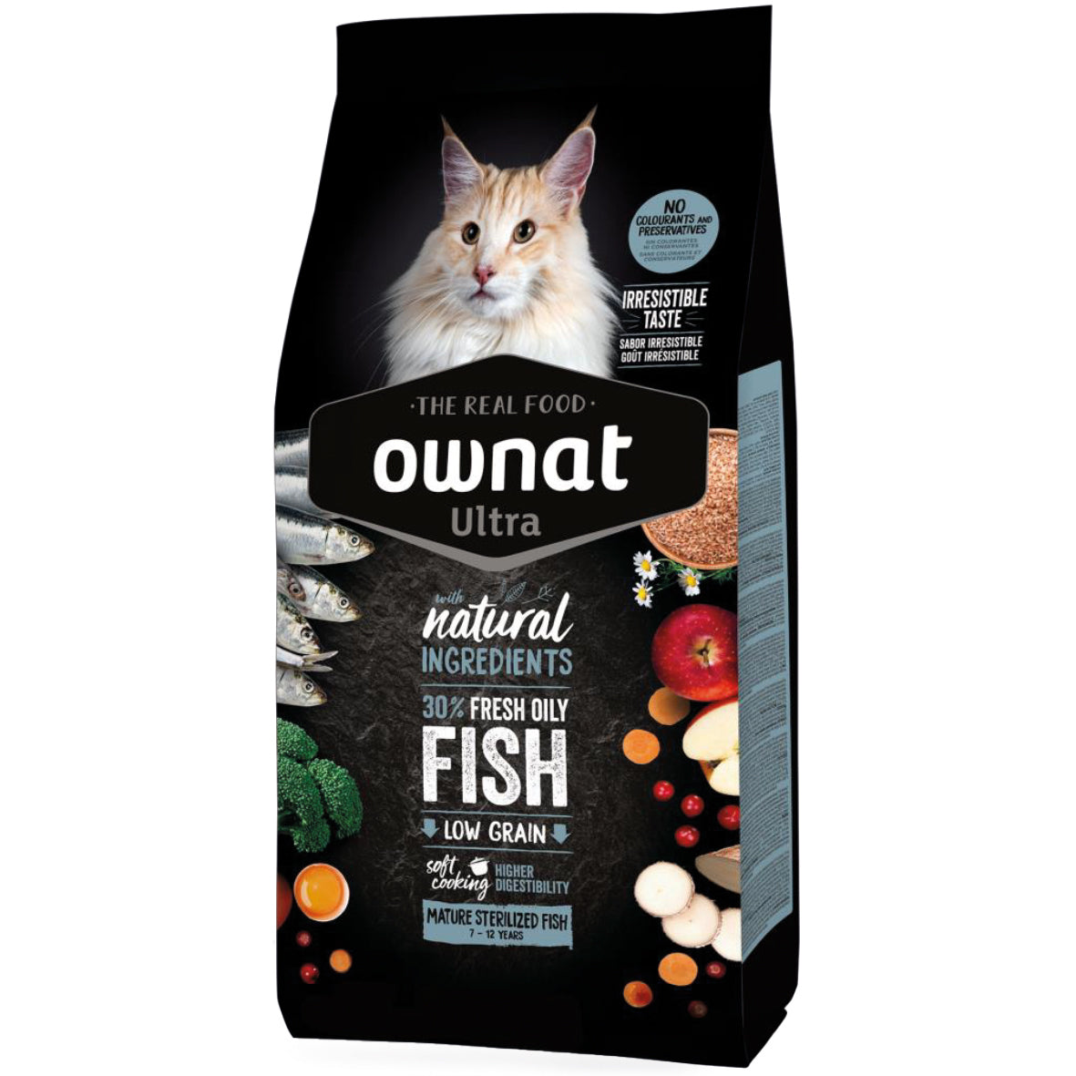 Ownat Ultra Mature Sterilized Fish Cat