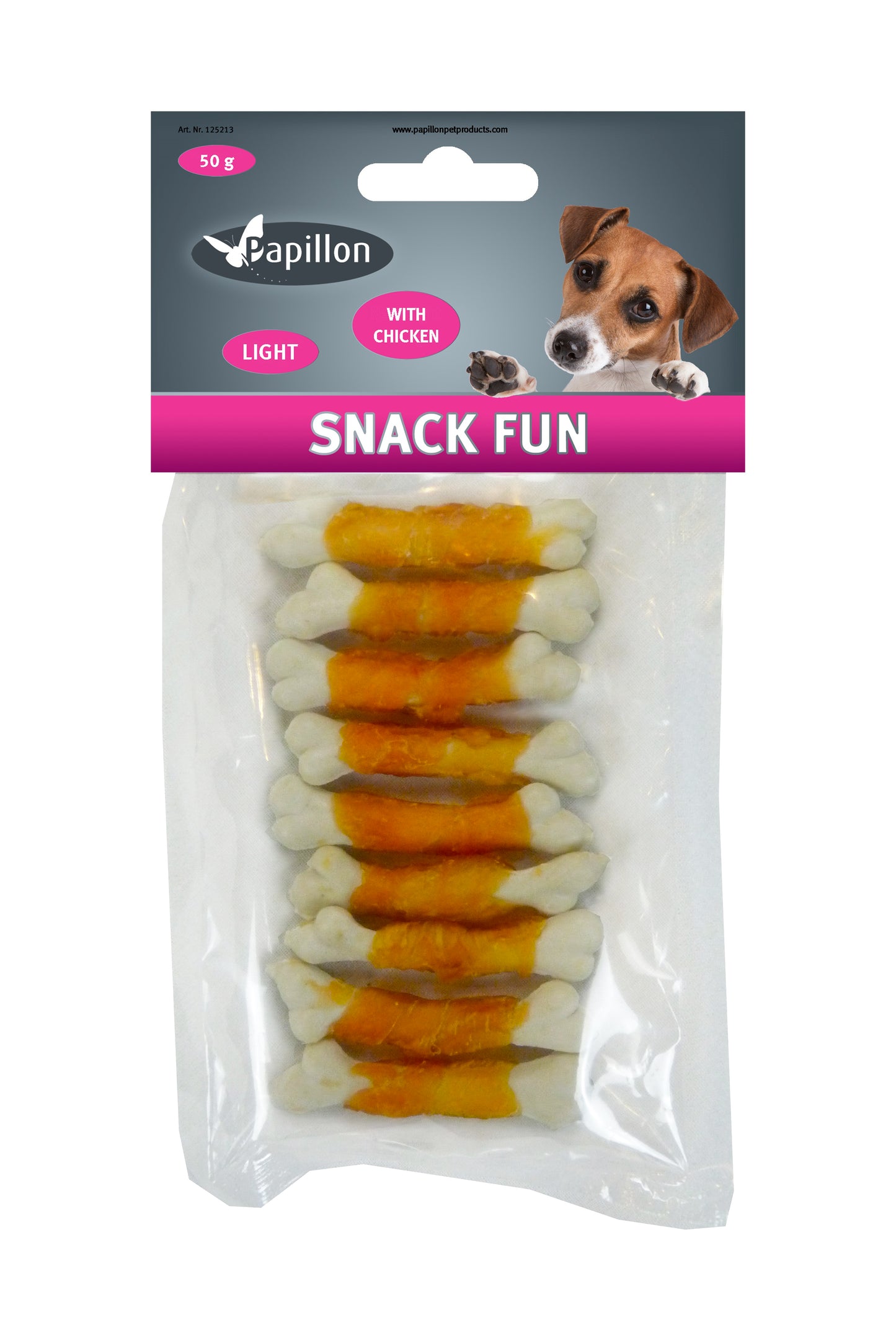Papillon Snack Osso con Pollo