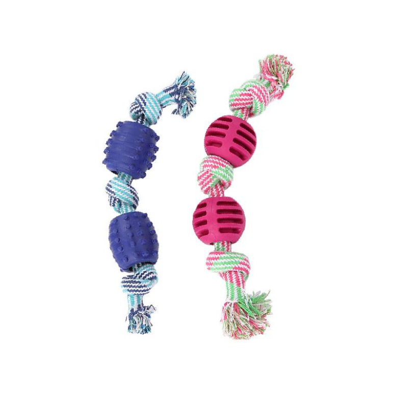 Corda con nodi e palle