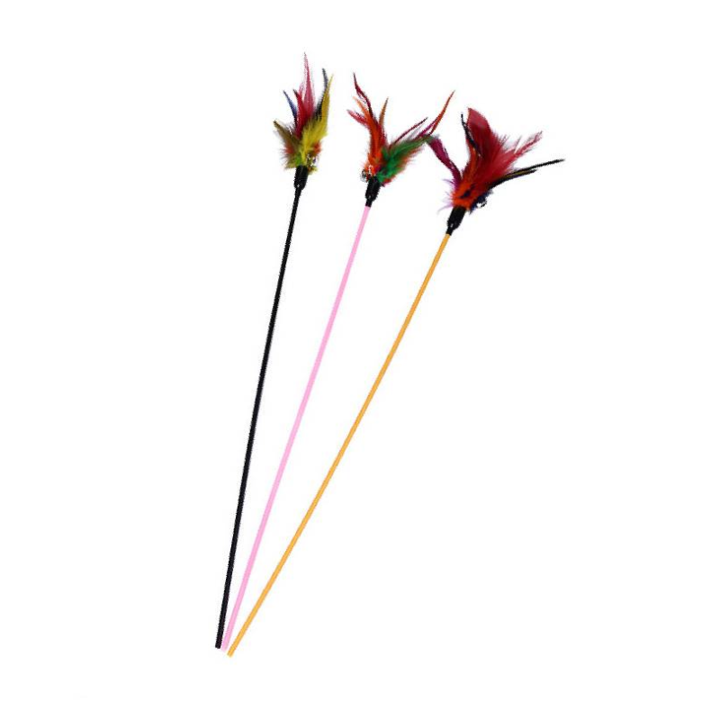 Canna da Pesca con Piume e Campanelli