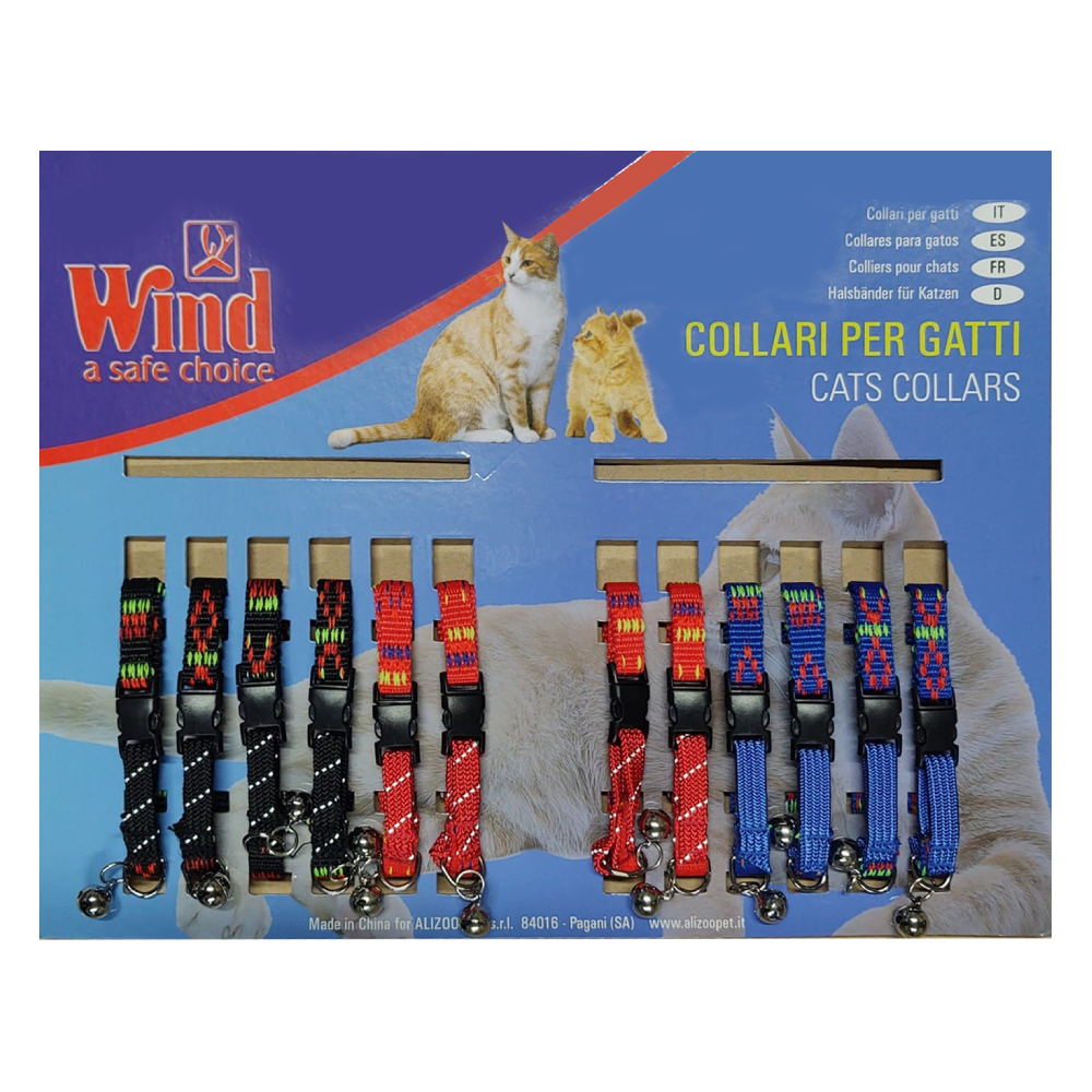 Cartella da 12 collari gatto Emma