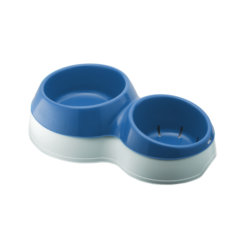 Ciotola Doppia con Riserva d'Acqua