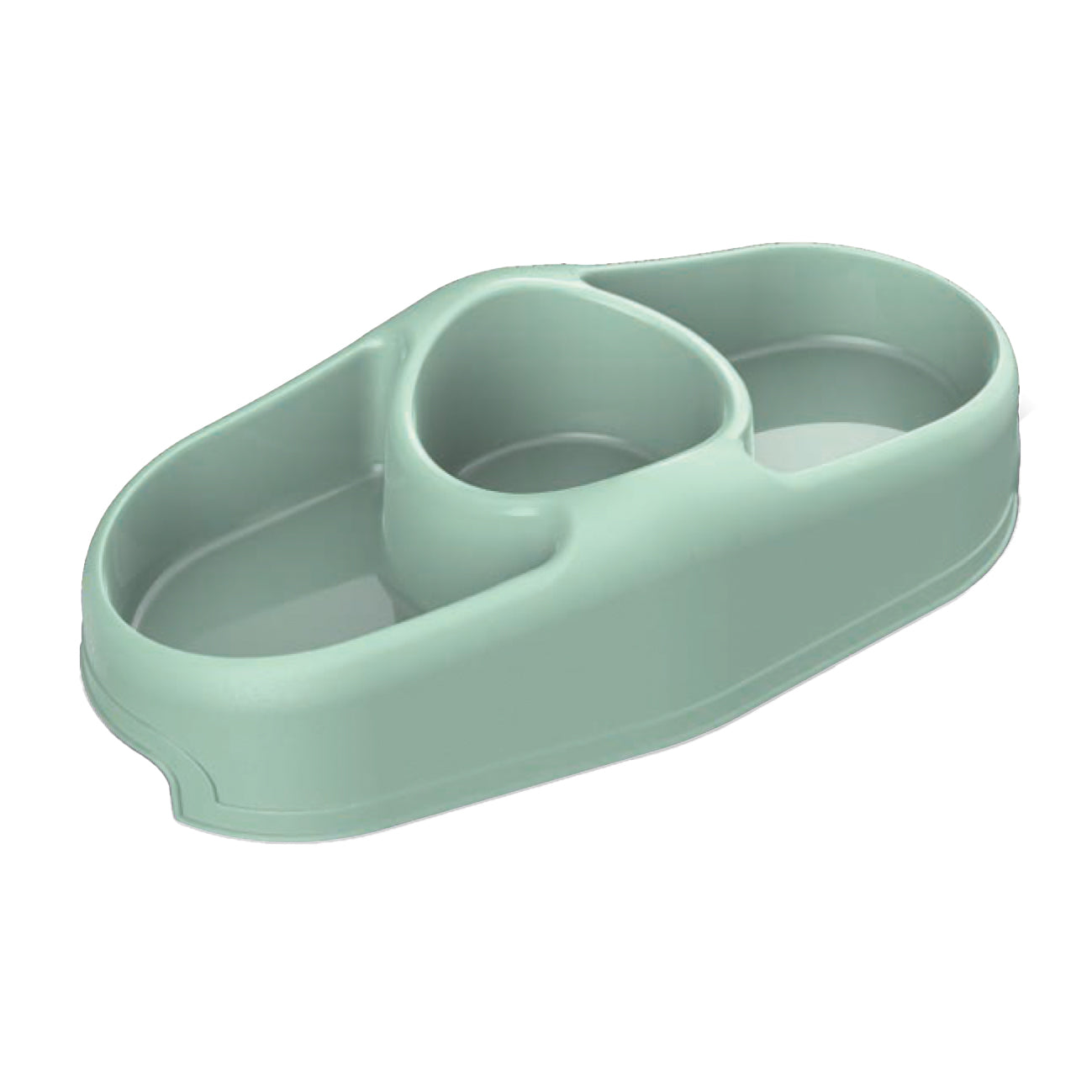 Ciotola Tripla con Antiscivolo