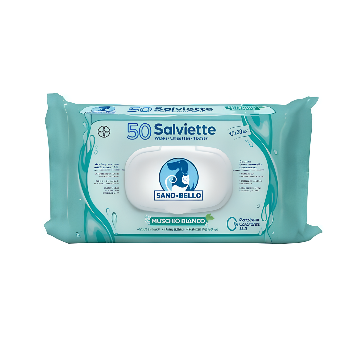 Elanco Salviette Detergenti Muschio Bianco