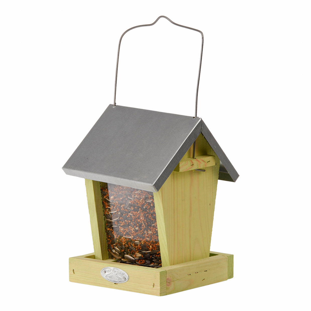 Mangiatoia per semi a rilascio controllato