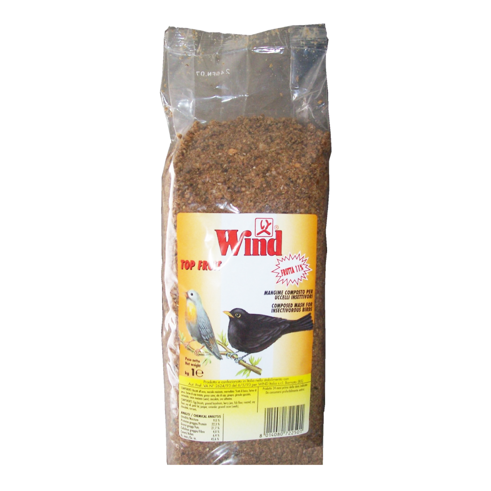 Mangime universale con insetti e gamberetti