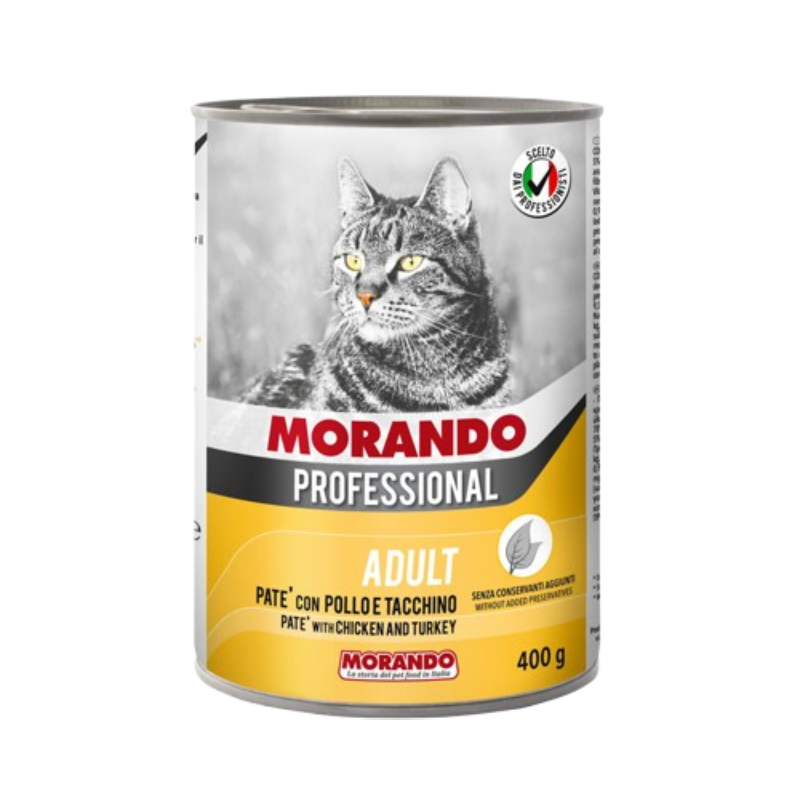 Morando Professional Patè Gatto Adult con Pollo e Tacchino
