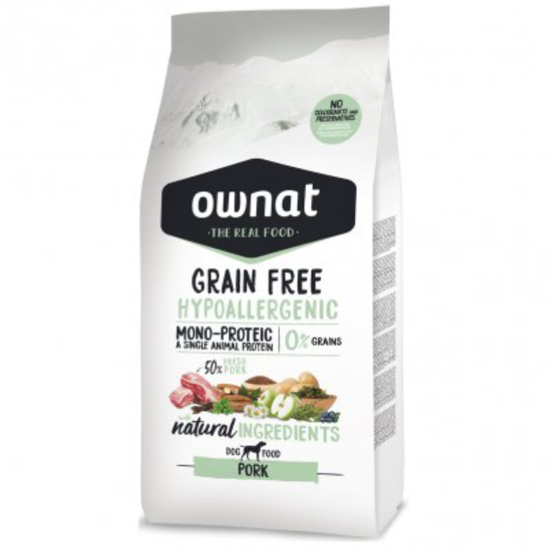 Ownat Grain Free Hypoallergenic Pork
