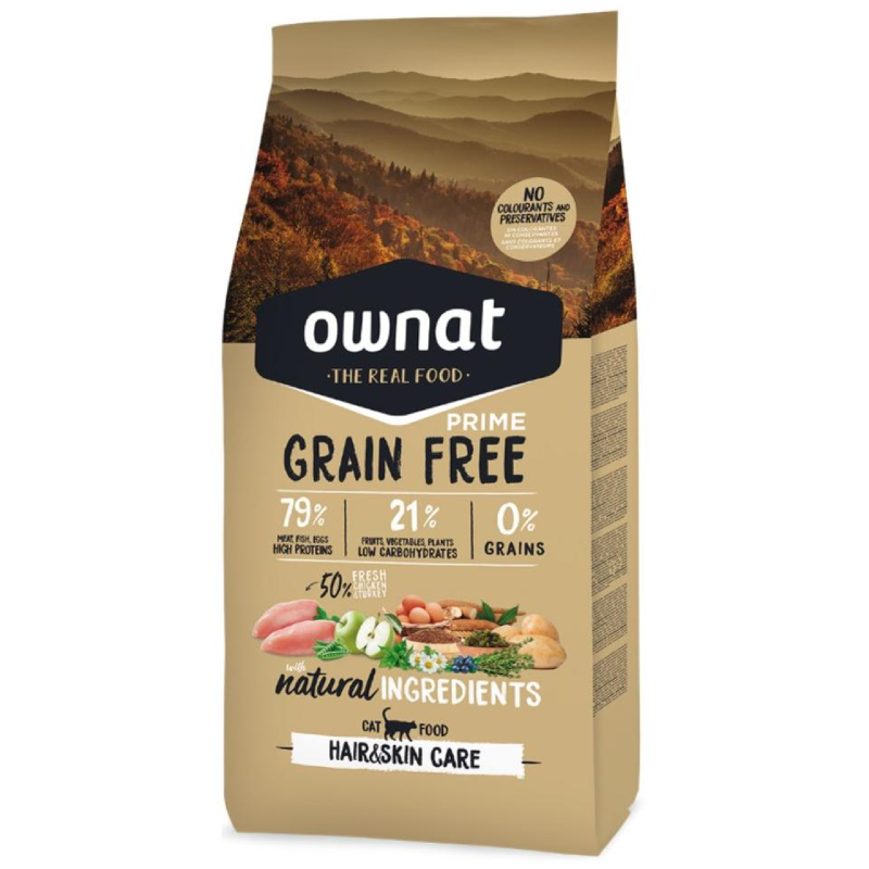 Ownat Grain Free Prime Hair & Skin