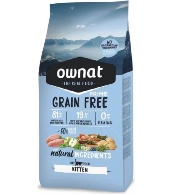 Ownat Grain Free Prime Kitten