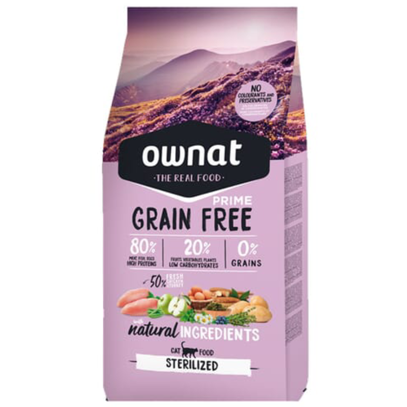 Ownat Grain Free Prime Sterilized