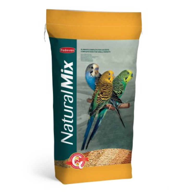 Padovan NaturalMix Miscela Cocorite e Pappagallini