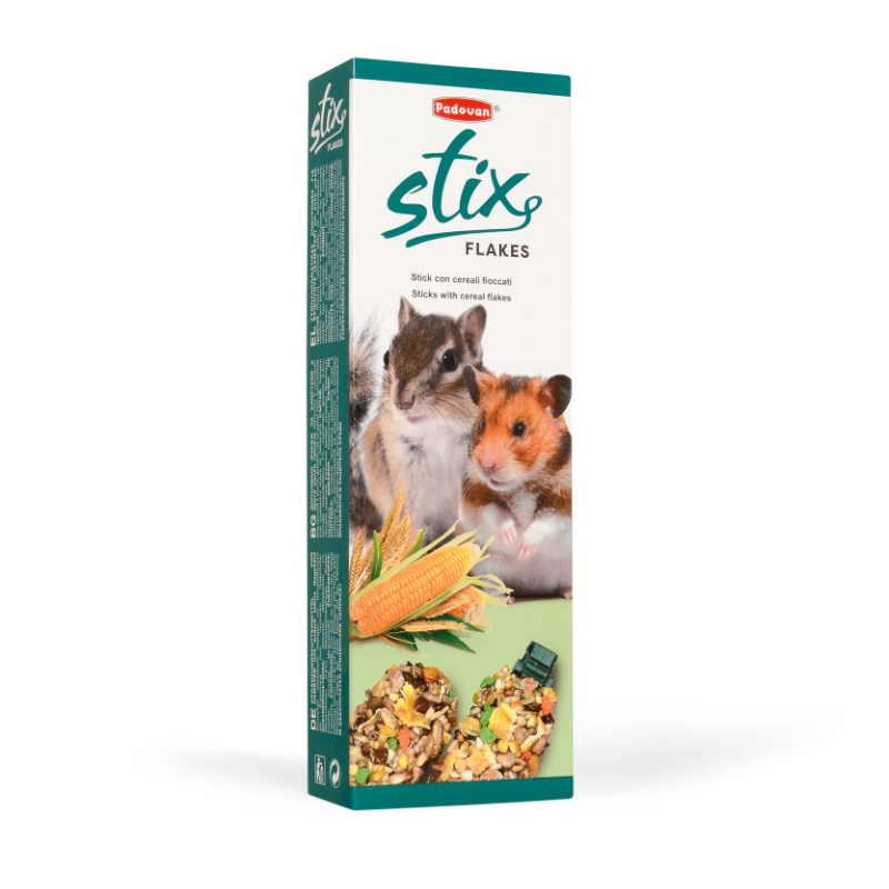 Padovan Stix Flakes Criceti e Scoiattoli