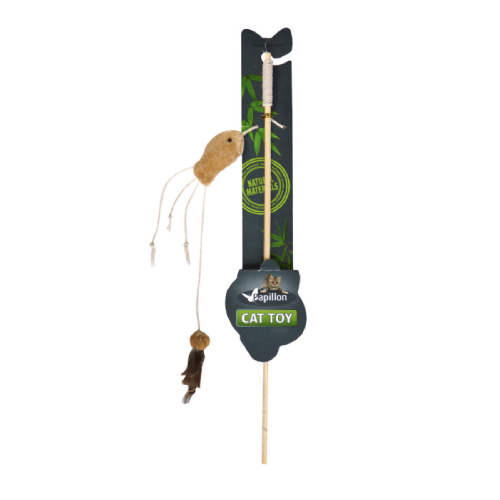 Papillon Canna Pesca Naturale con Pesce