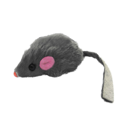 Papillon Topo Grigio con suono