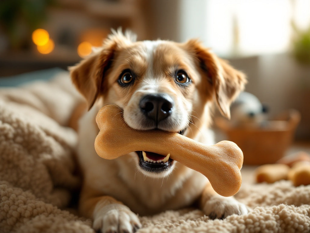 "MecDog Osso al Prosciutto: La Chiave per la Felicità e la Salute del Tuo Cane"