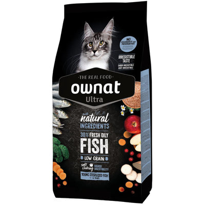 Ownat Ultra Young Sterilized Fish Cat