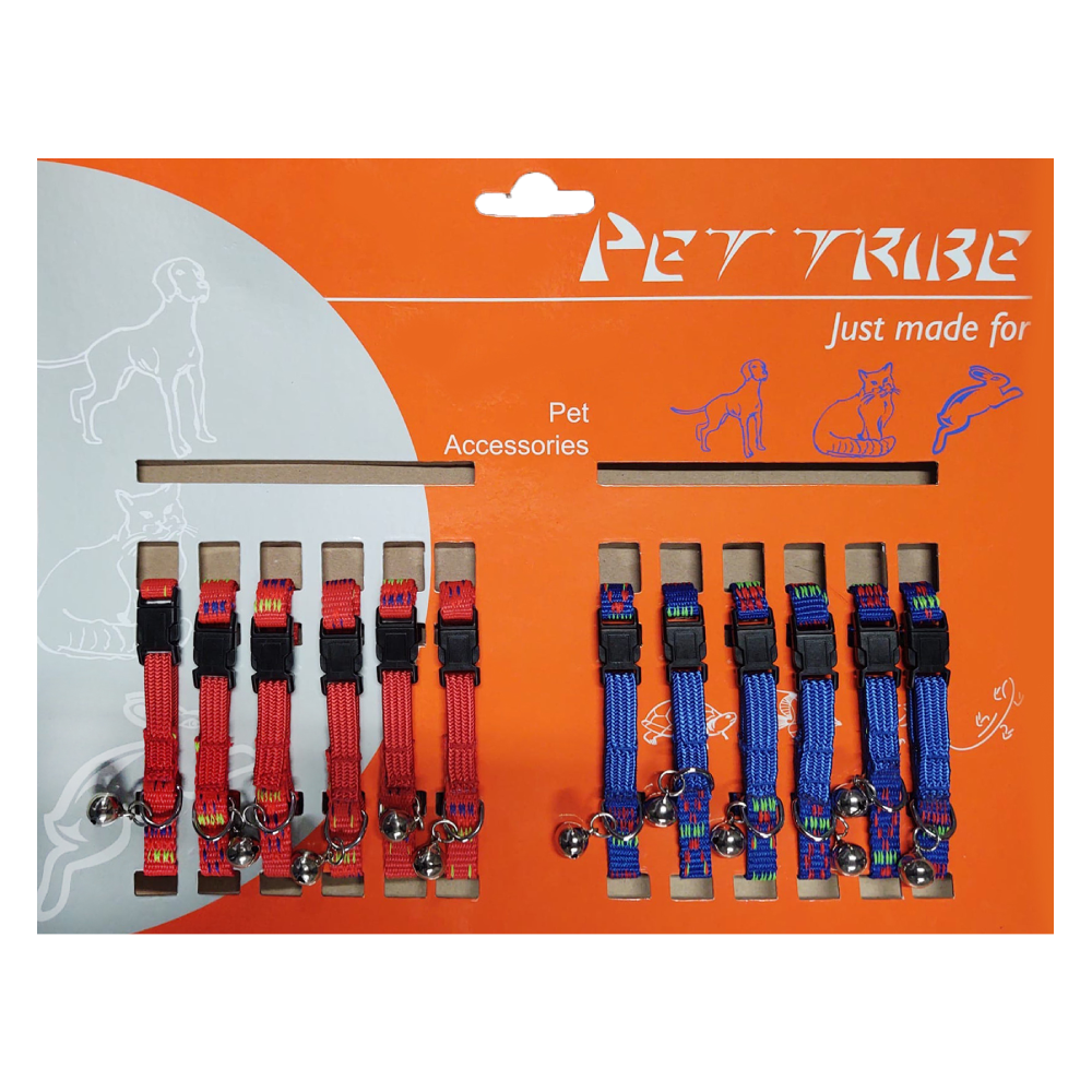 Cartella da 12 collari gatto Reflect