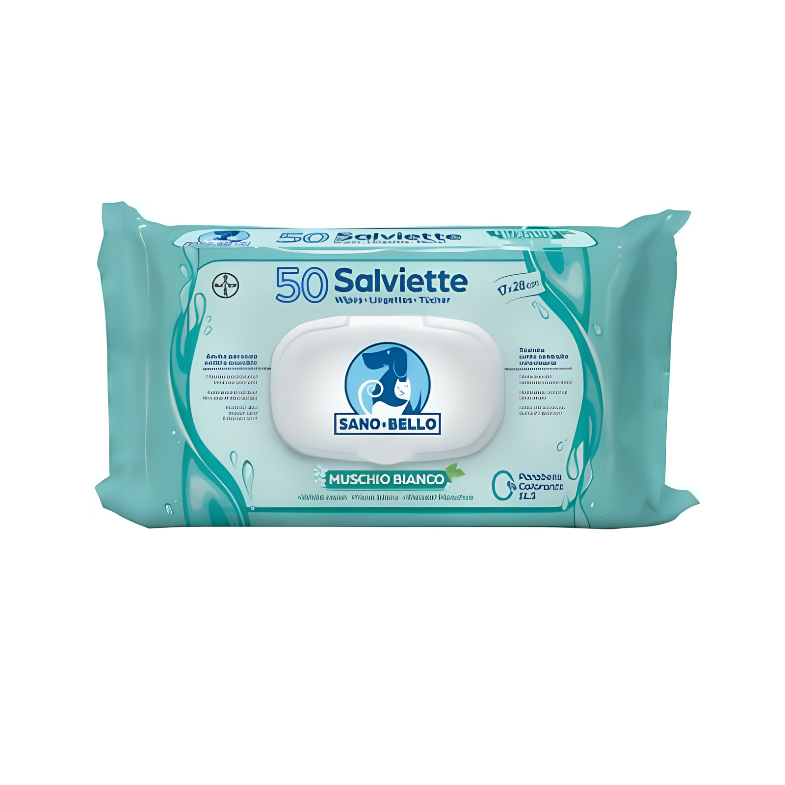 Elanco Salviette Detergenti Muschio Bianco