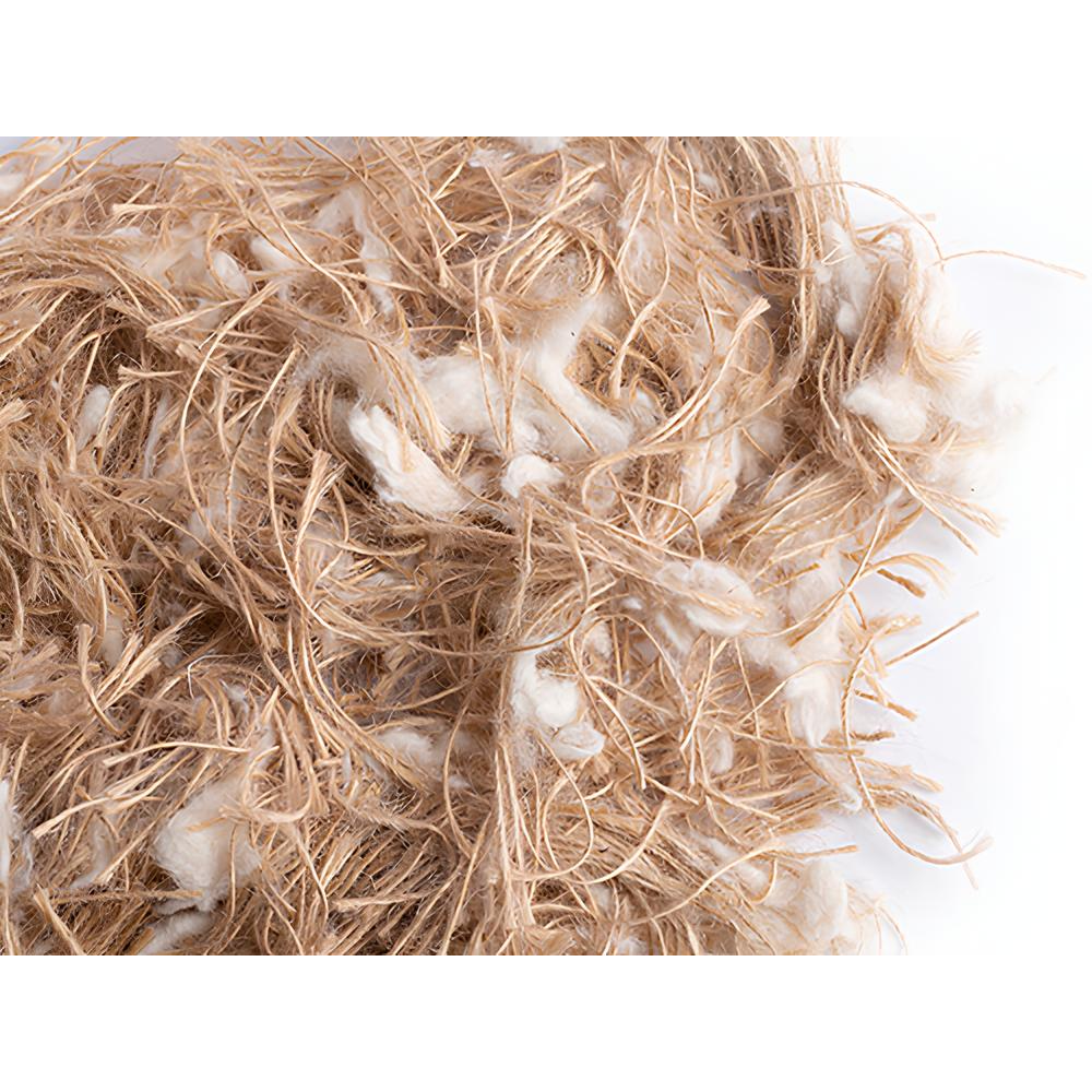 Fibre per nido in juta e cotone