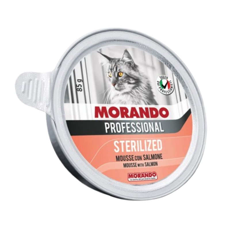 Morando Professional Umido Gatto Sterilizzato con Salmone