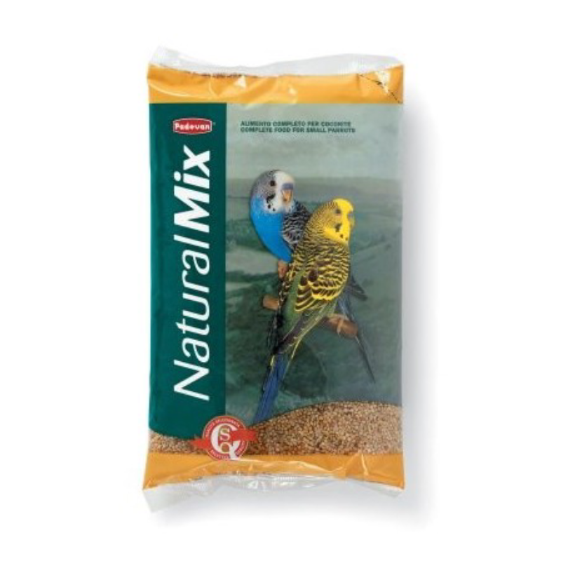 Padovan NaturalMix Miscela Cocorite e Pappagallini